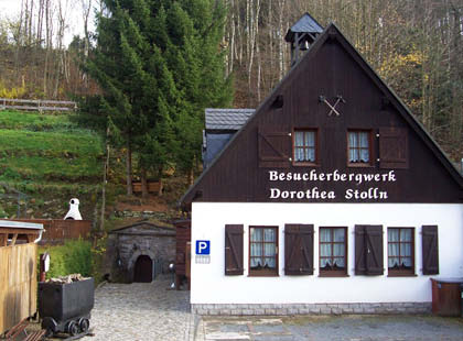 Besucherbergwerk Dorotheastollen/Himmlisch Heer Cunersdorf