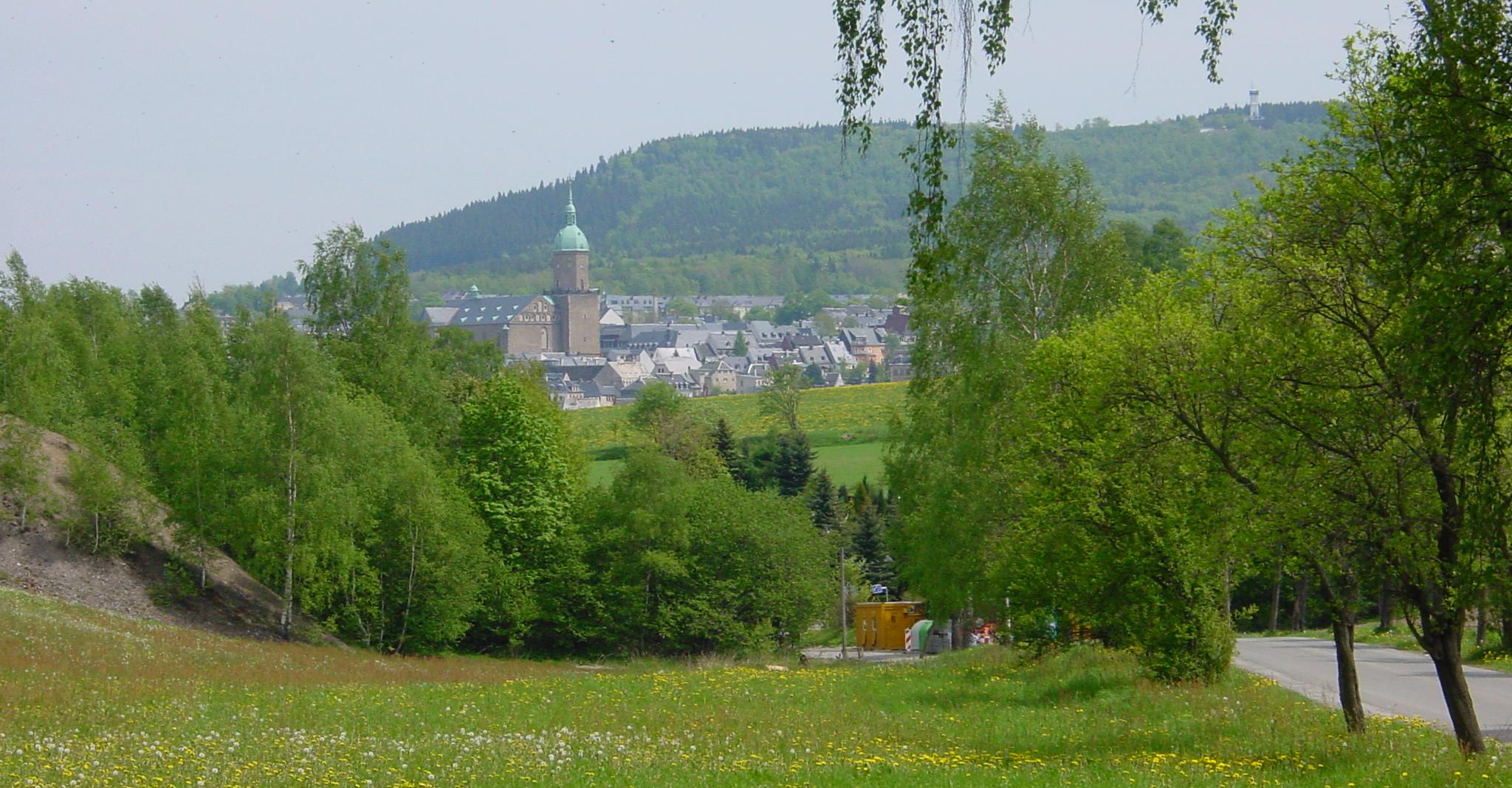 Bergbaulandschaft bei Annaberg